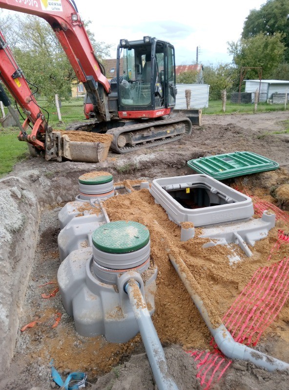 Assainissement autonome, filière compacte agréée